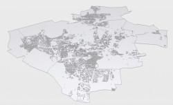 Město Kladno se rozkládá na sedmi katastrálních územích: Dubí u Kladna, Hnidousy, Kladno, Kročehlavy, Motyčín, Rozdělov a Vrapice