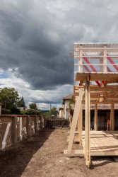 Pavilon Lighthouse od GRAU Architects v maďarském městě Ipolytarnóc
