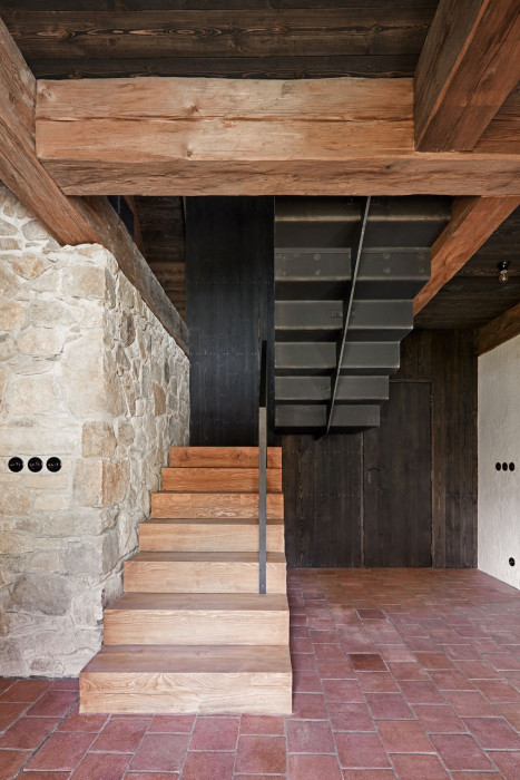 Lenka Míková, rekonstrukce usedlosti v Jižních Čechách