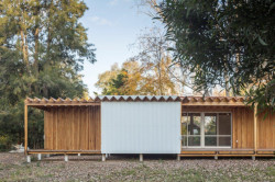 Modulární dřevostavba Casa de Madera, Estudio Borrachia
