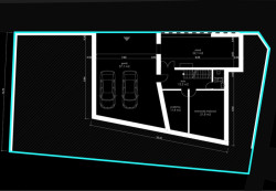 ARCHITEKTURA s. r. o., RD Braník, půdorys -1. NP - foto