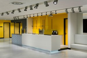 Atelier 8000, Interiér multifunkční haly Forum Karlín - foto