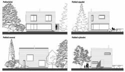 Rodinný dům v Černošicích, pohledy, 3AE