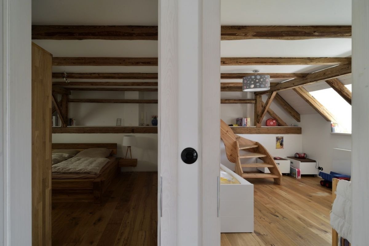 Rekonstrukce půdy, 3+1 architekti