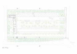 Půdorys - parkoviště