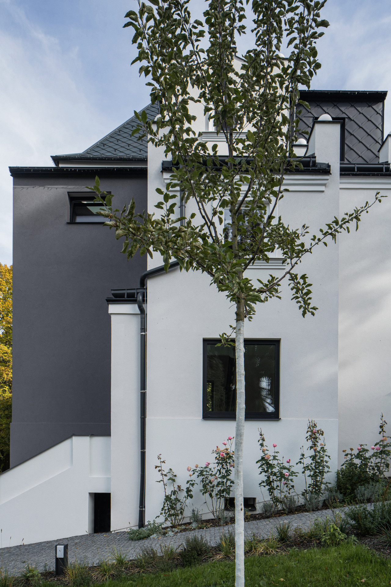 Zrekonstruovaná vila poblíž Prahy od Karnet architekti