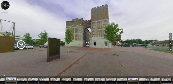 Ukázka virtuální prohlídky od SCAN4BIM