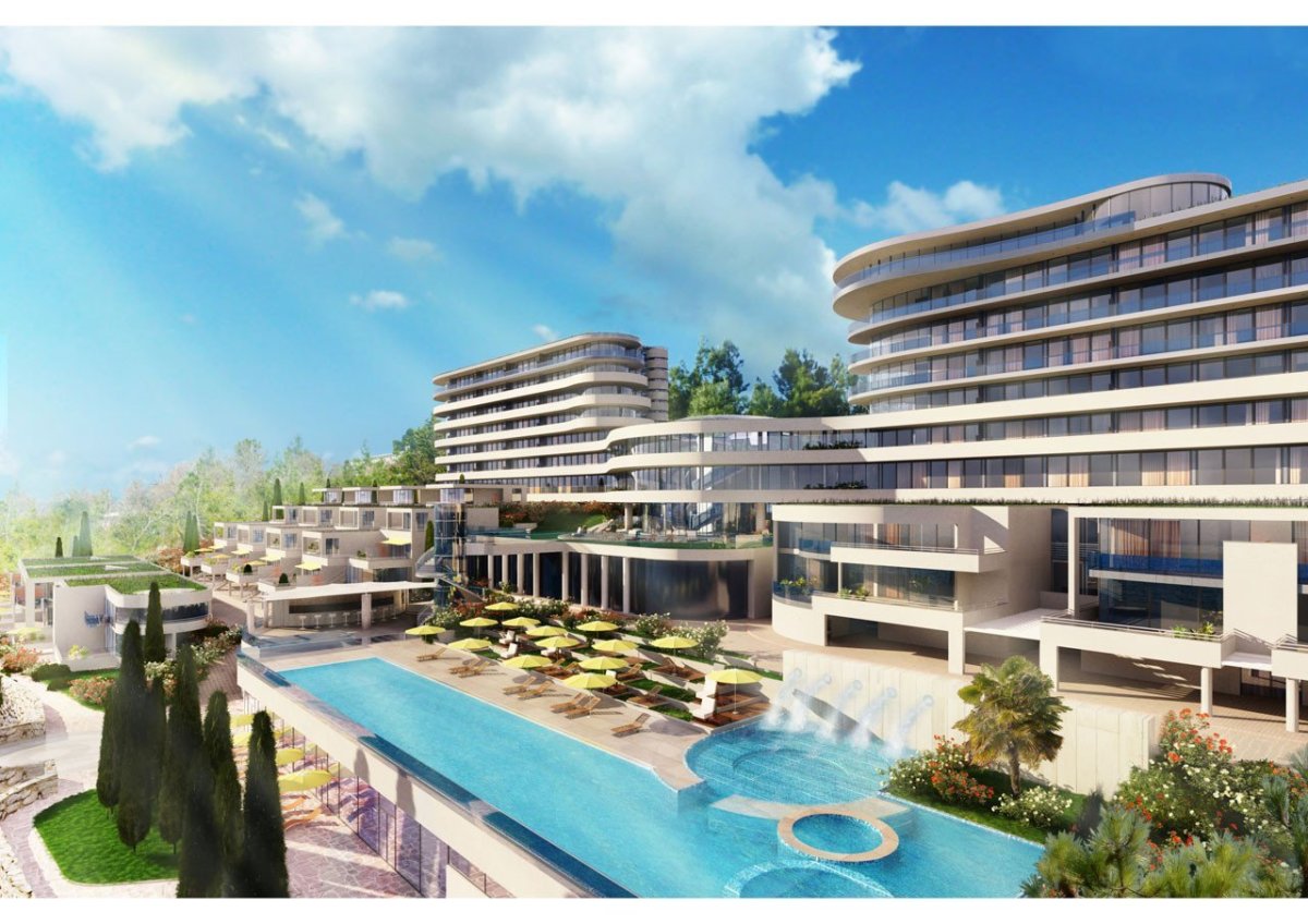 Hotelový komplex Costabella, Opatija, Chorvatsko - vizualizace