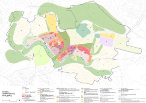 Karolína Čechová a Victoria Cheremnykh se staly vítězkami v kategorii Urbanismus za Územní plán Milovic