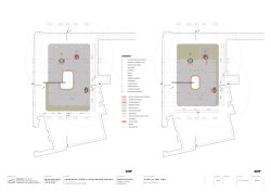Půdorys 3. NP - 4. NP (Parkovací dům v Ostravě, PROJEKTSTUDIO EUCZ)