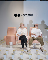 Návštěvníci si mohli posedět v „kině“ a u toho si vychutnat popcorn. 