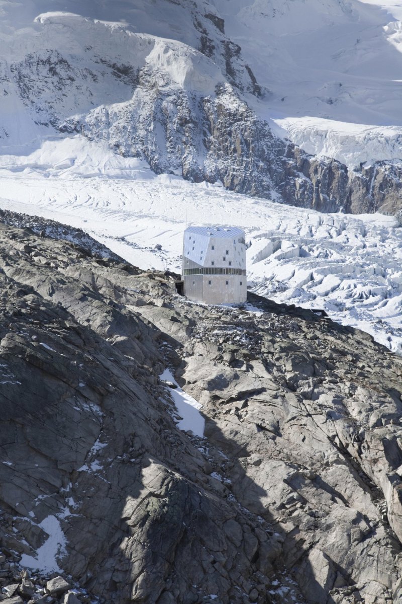 Horská chata Monte Rosa, Bearth & Deplazes Architekten