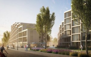 Rezidence Nádraží Žižkov, vizualizace, ra15, Benthem Crouwel Architects