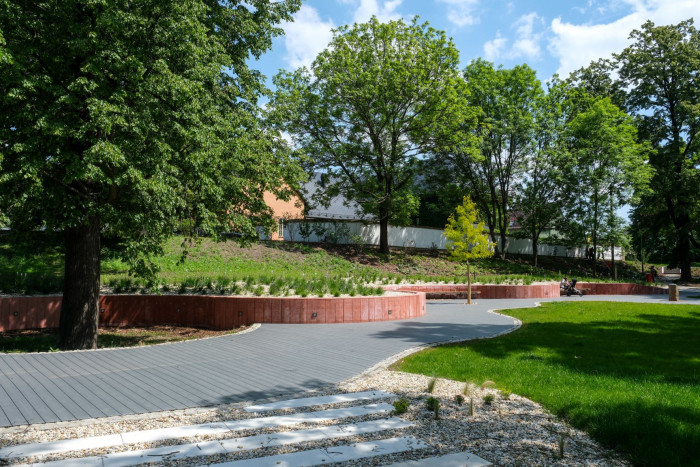 Letos v květnu byla dokončena revitalizace ostravského parku u Zámku Zábřeh.