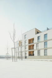 MACHAR & TEICHMAN navrhli bytové domy Bleriot v pražských Kbelích