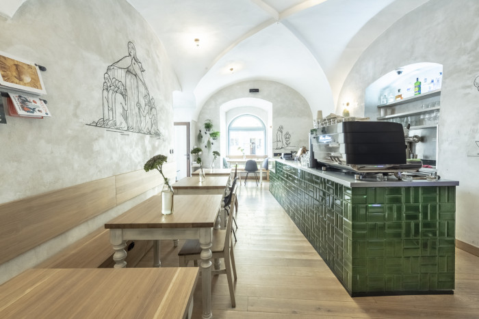 Bistro Monk od edit! architects v Praze