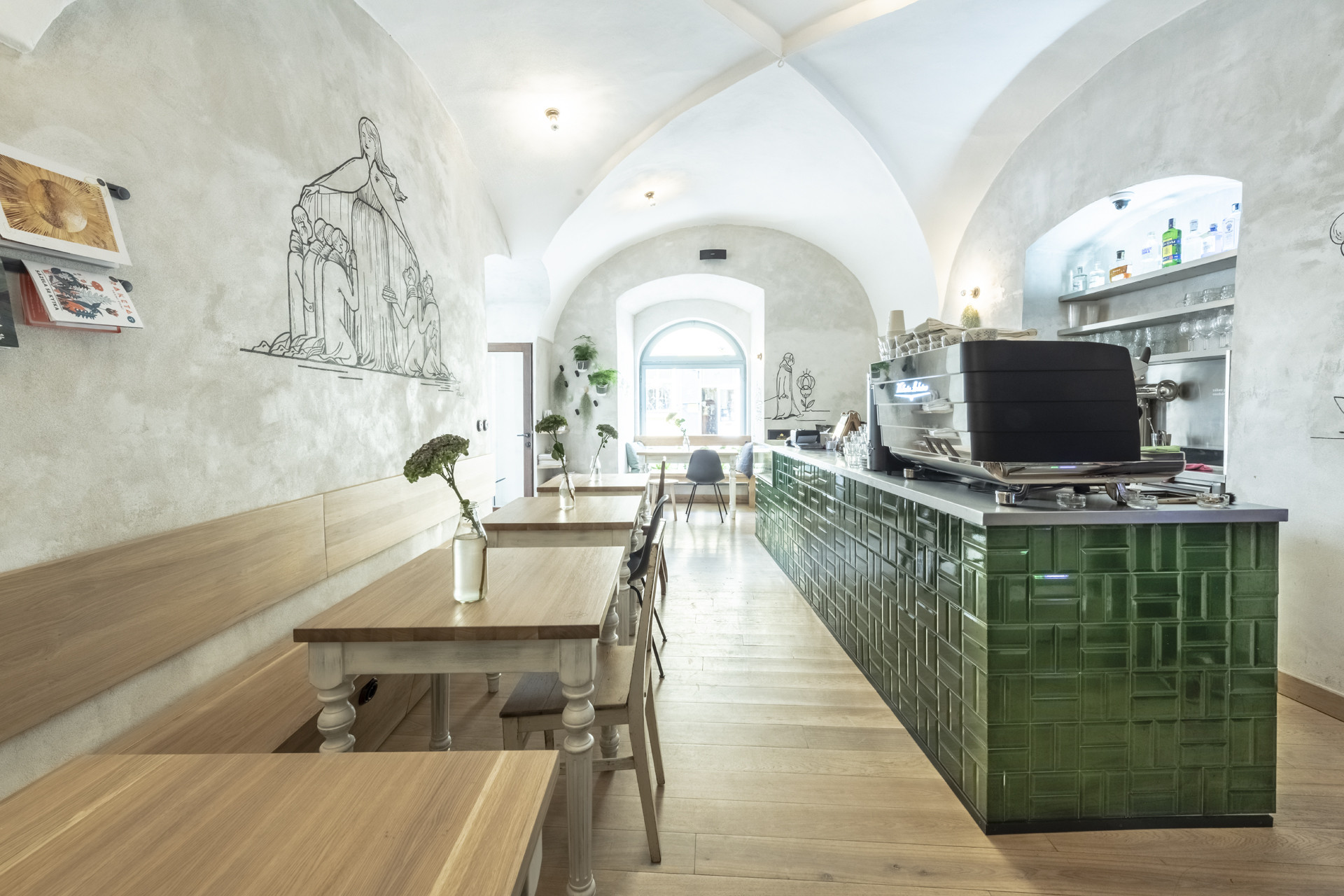 Bistro Monk od edit! architects v Praze