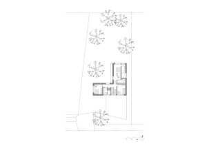 Rodinný dům Řeporyje, půdorys 2NP, FAM Architekti