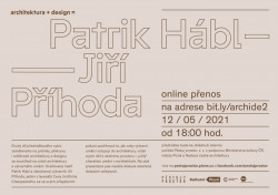 Přednáška Patrika Hábla a Jiřího Příhody, povánka.