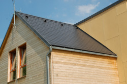 Skládaná střešní krytina - Česká šablona Horal, příklad použití - foto