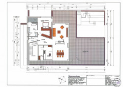 Půdorys prvního podlaží