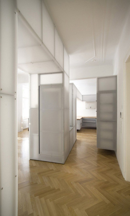 PROGRES ATELIER, Rekonstrukce bytu na Letné – foto