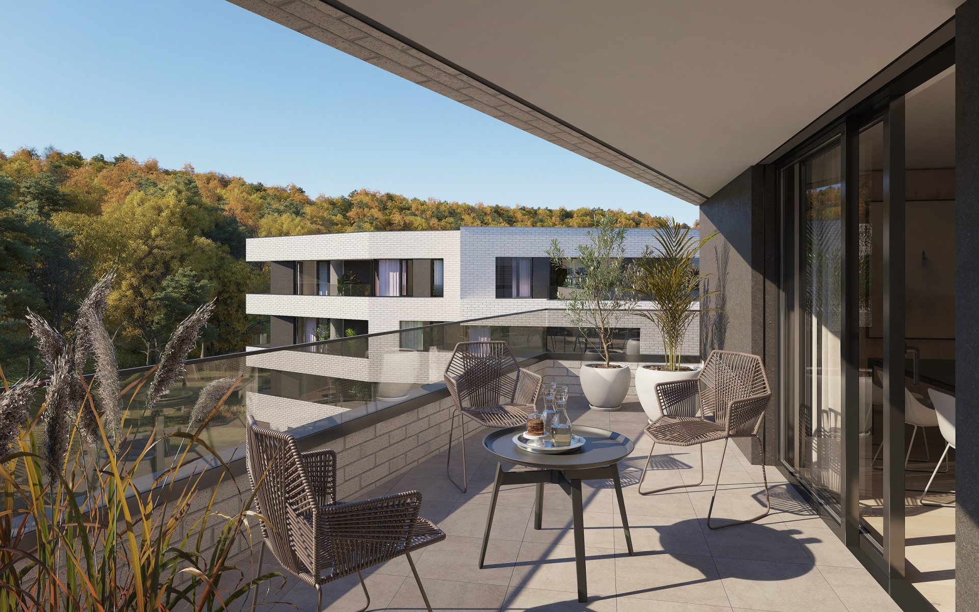 Bytové domy U Sluncové - vizualizace