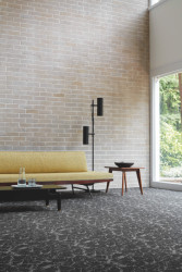 Historické návrhy Tibora Raicha ožívají v kolekci sametového vinylu Flotex. Dekor Onyx získal přenesením na Flotex nový rozměr.