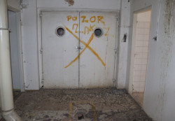 Pohled do interiérů bývalého sanatoria před rekonstrukcí 