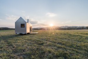 Mobilní domek Mobile Hut, ARTIKUL architekti.