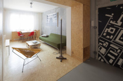 architectureMADE, rekonstrukce bytu paneláku v Plzni, foto