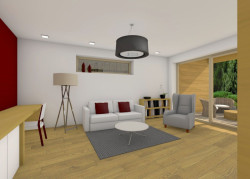 ARCHCON atelier - Hotelové apartmány podle Feng-shui - vizualizace