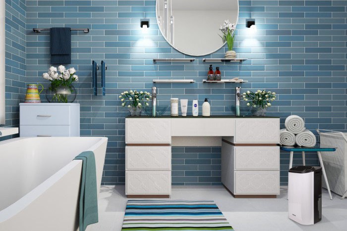 Proti nadměrné vlhkosti ničící interiér pomůže praktický mobilní odvlhčovač vzduchu