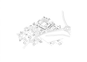 Základní škola Amos pro Psáry a Dolní Jirčany, SOA architekti, axonometrie