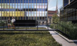 Úpravy veřejného veřejného prostoru areálu Emauzy