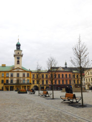 Rynek, konec 15. století, revitalizace v rámci projektu "Po stopách těšínské tramvaje" 2021-2023