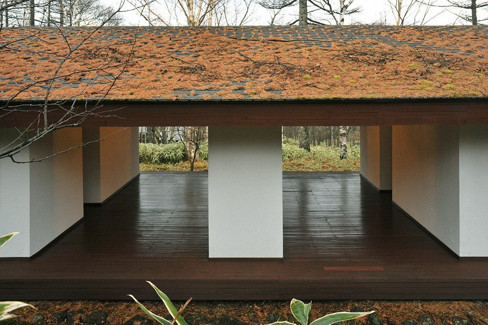 Yamakawa Villa, dům v lese u Nagana z roku 1977