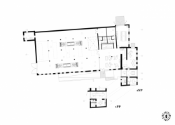 Mjölk architekti, Palmovka Jihlava / Rekonstrukce části průmyslového areálu Jihlavan, půdorysy 1. PP a 1. NP – foto