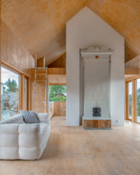 Interiér domu pro dva umělce, Mikael Bergquist