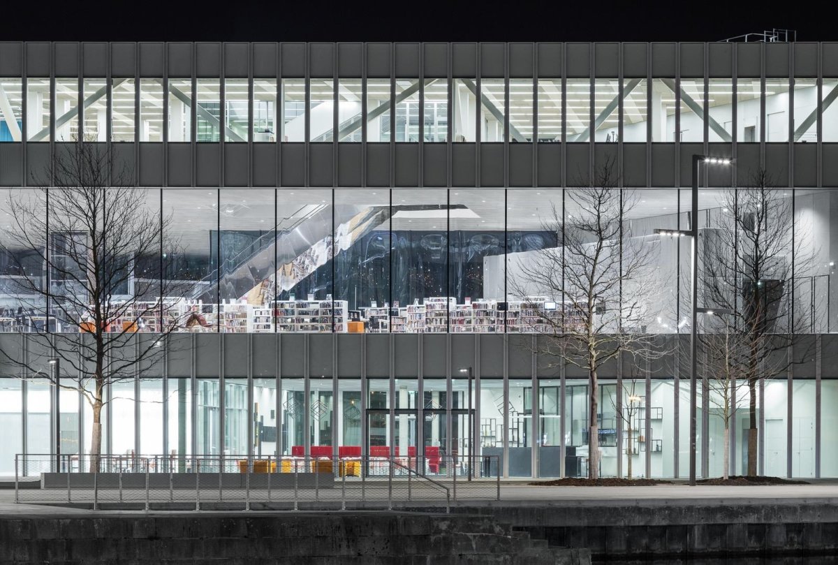 Knihovna Caen, OMA, Foto