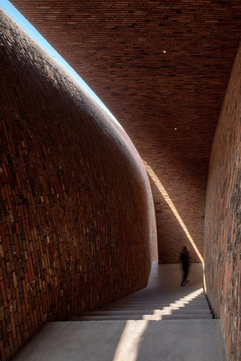 Muzeum v čínském Jiangxi od Zhu-Pei studia