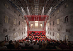 Petr Hájek Architekti dokončují multifunkční sál v Císařských lázních v Karlových Varech