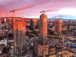 Sky Park Residence, Bratislava - foto z výstavby