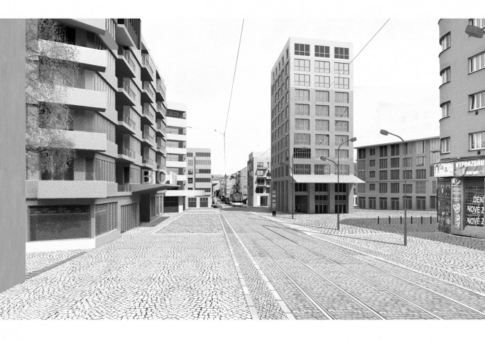 Palmovka, vizualizace, Ondřej Blaha