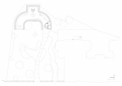 Atelier25, Pavilon skla Klatovy / PASK, situace zahrada – foto