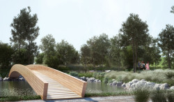 Lesopark Na Panském, MS plan - vizualizace