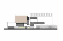 Rodinný dům v německém Gersthofenu, pohled, Sergej Felber