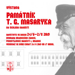 Pozvánka k výstavě soutěžních návrhů.