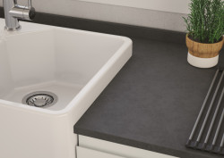 Dřez Franke Belfast, detail horní montáže