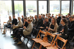 Diskuze nad Olověným Dušanem, NTK Praha, foto